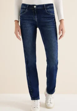 Jeans à rayures gallon