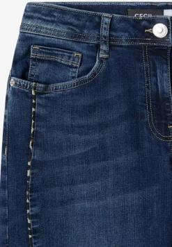 Jeans à rayures gallon