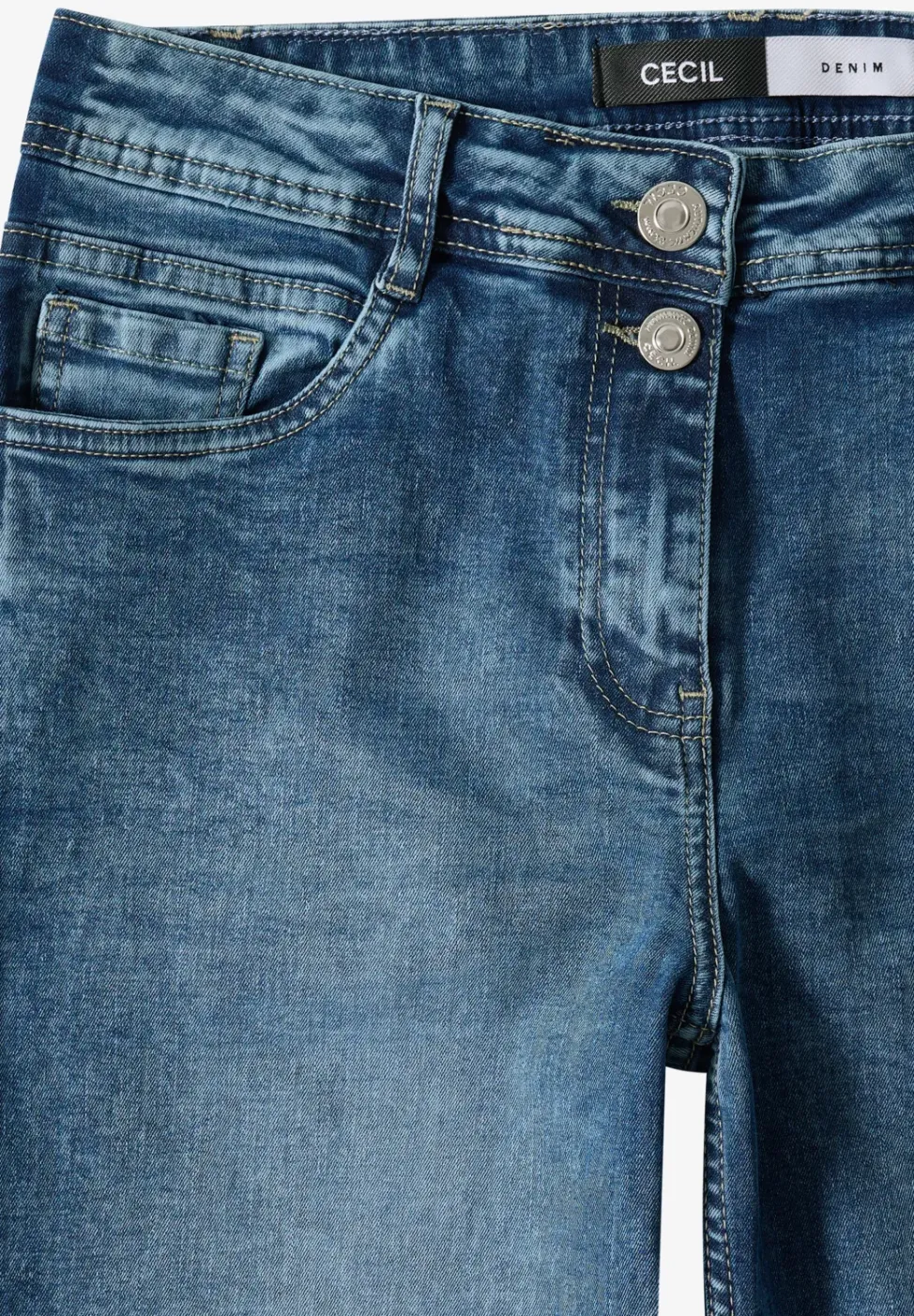 Jeans à rayures gallon
