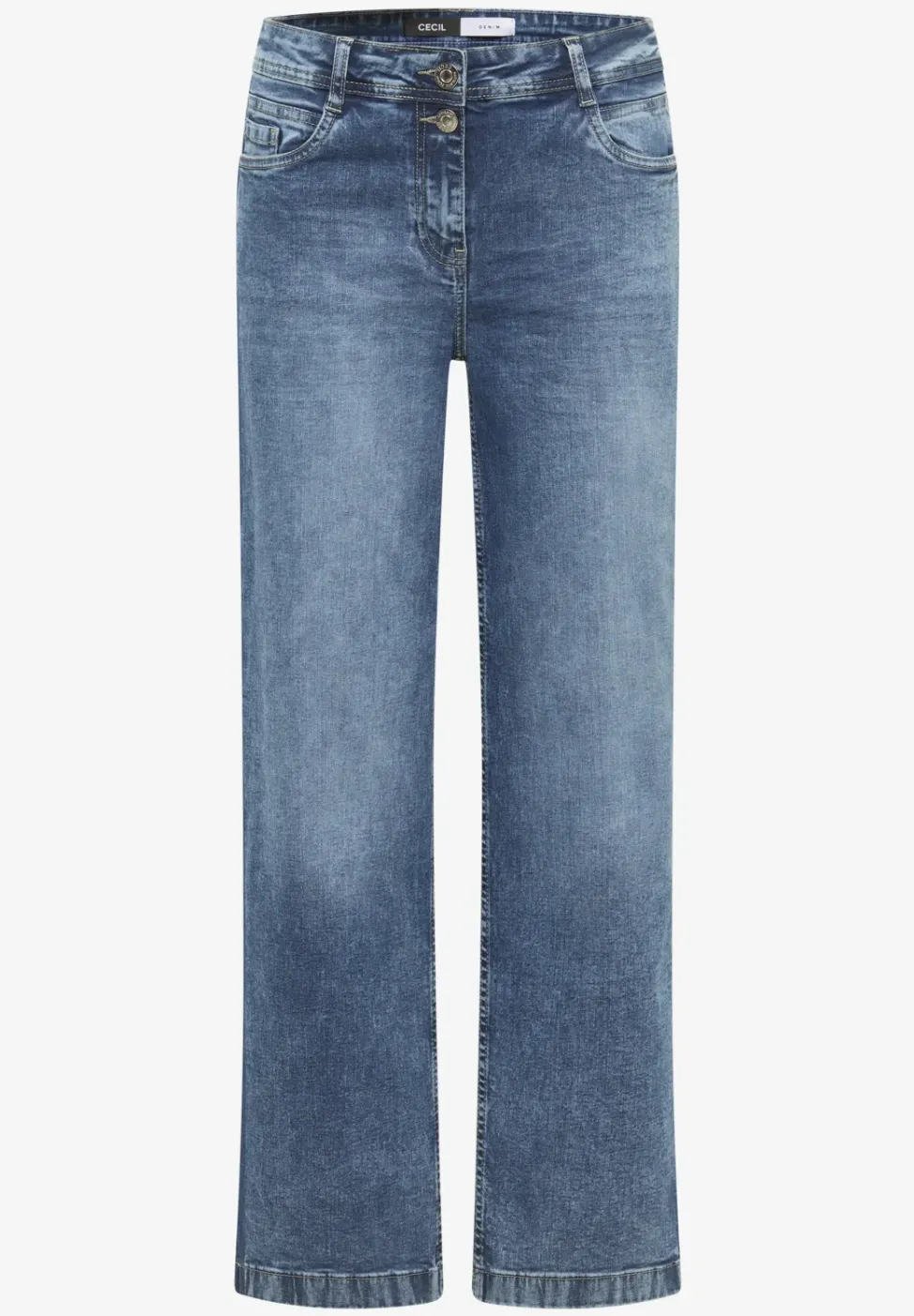 Jeans à rayures gallon