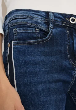 Jeans à rayures gallon