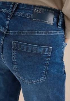 Jeans 3/4 Slim Leg en Casual Fit