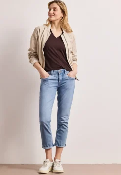 Jeans 7/8 Slim Leg en Casual Fit