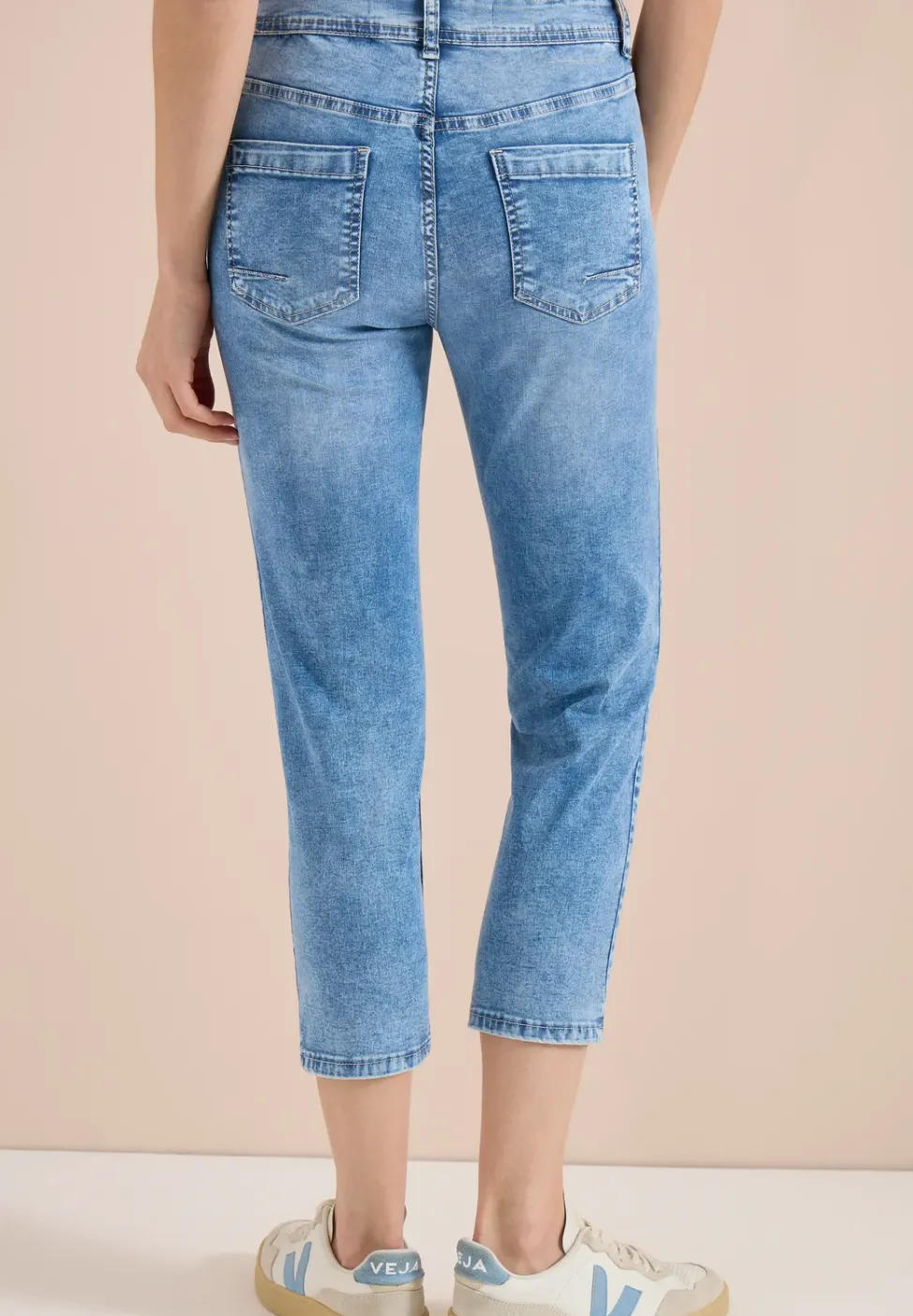 Jeans 3/4 Slim Leg en Slim Fit