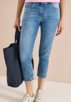 Jeans 3/4 Slim Leg en Slim Fit