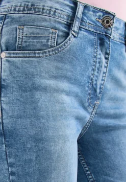Jeans 3/4 Slim Leg en Slim Fit