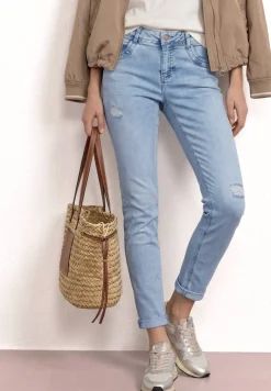 Jeans Slim Legs avec détails destroyed
