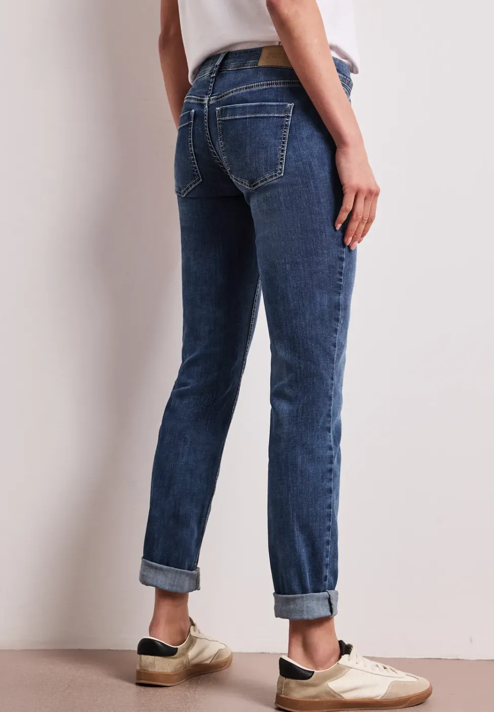 Jeans Slim taille basse en Casual Fit