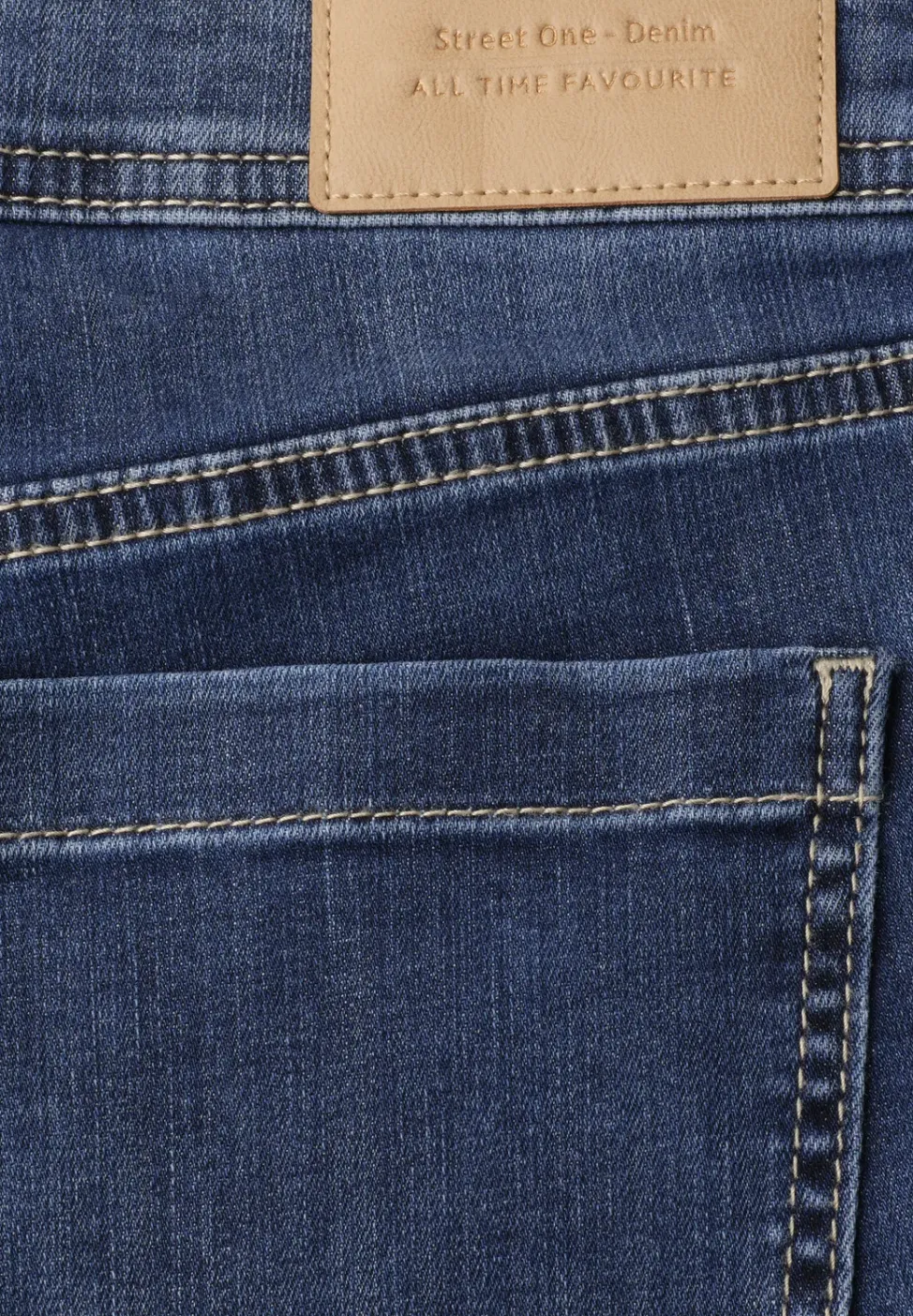 Jeans Slim taille basse en Casual Fit