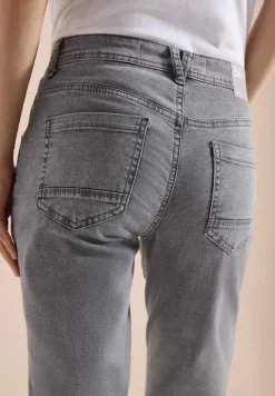 Jeans Straight Legs avec détail d'ourlet
