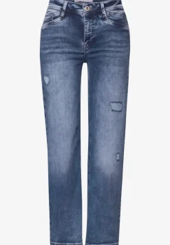 Jeans Straight Legs Destroyed