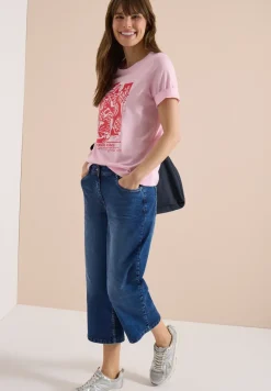 Jeans 3/4 Wide Leg en Loose Fit