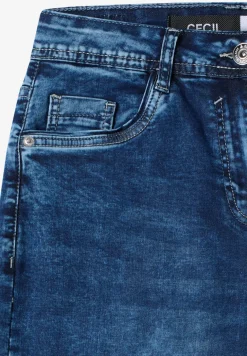 Jeans wide legs à taille haute et coupe ample