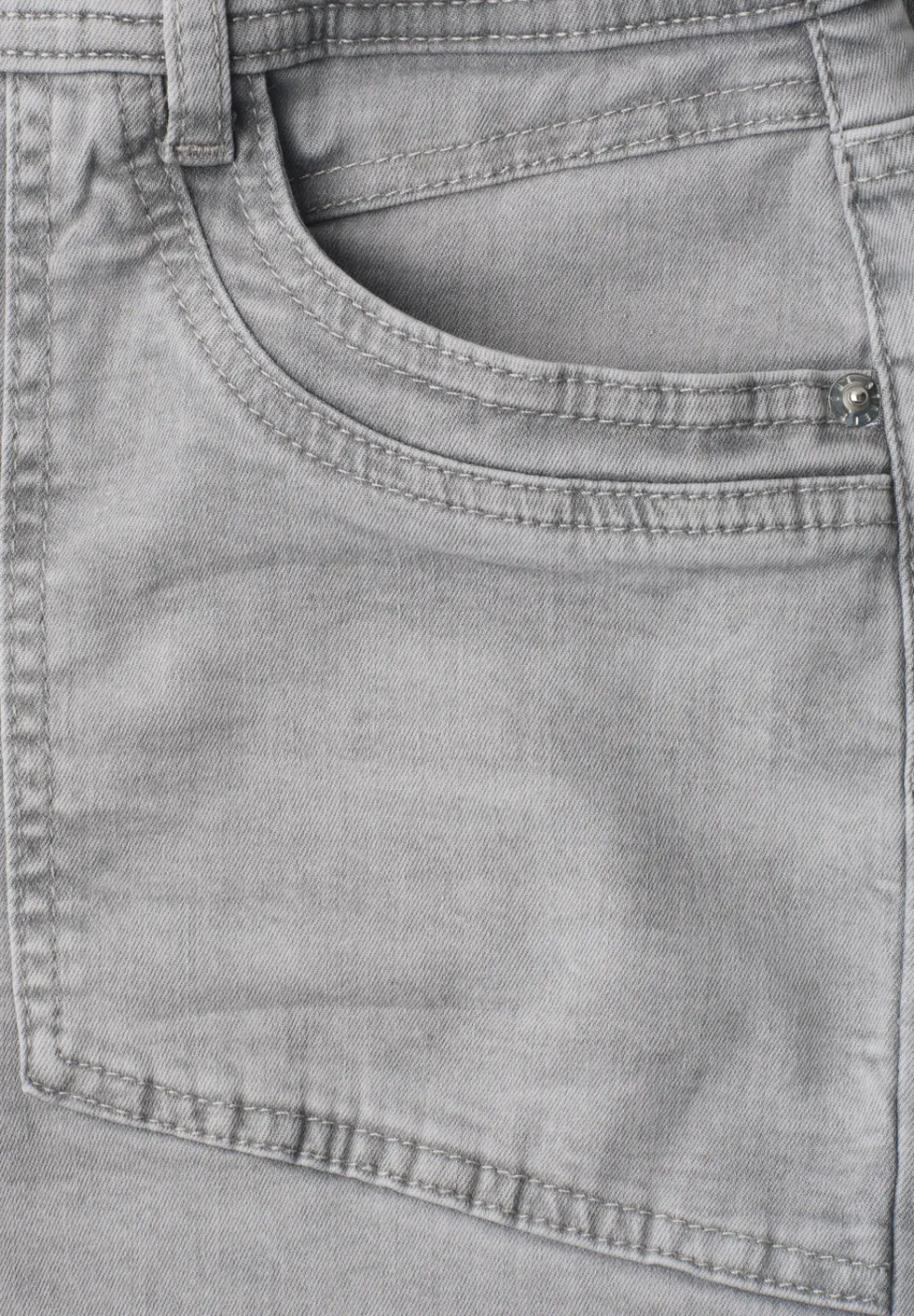 Jean taille moyenne Culotte en coupe loose