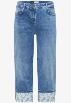 Jean 7/8 Wide Leg à revers