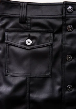 Jupe aspect cuir