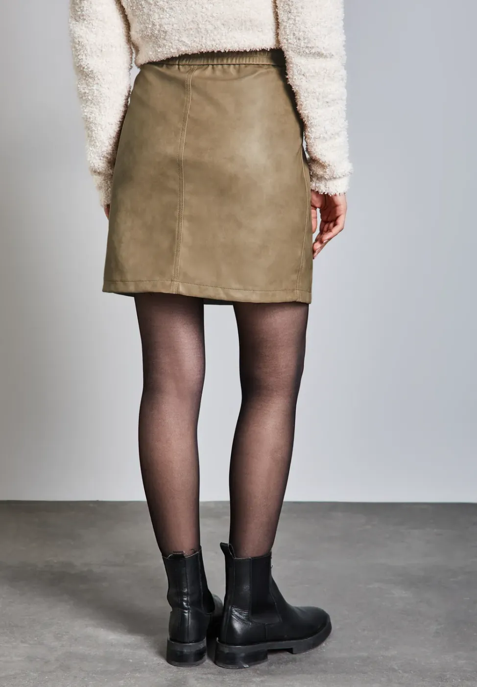 Jupe au look cuir