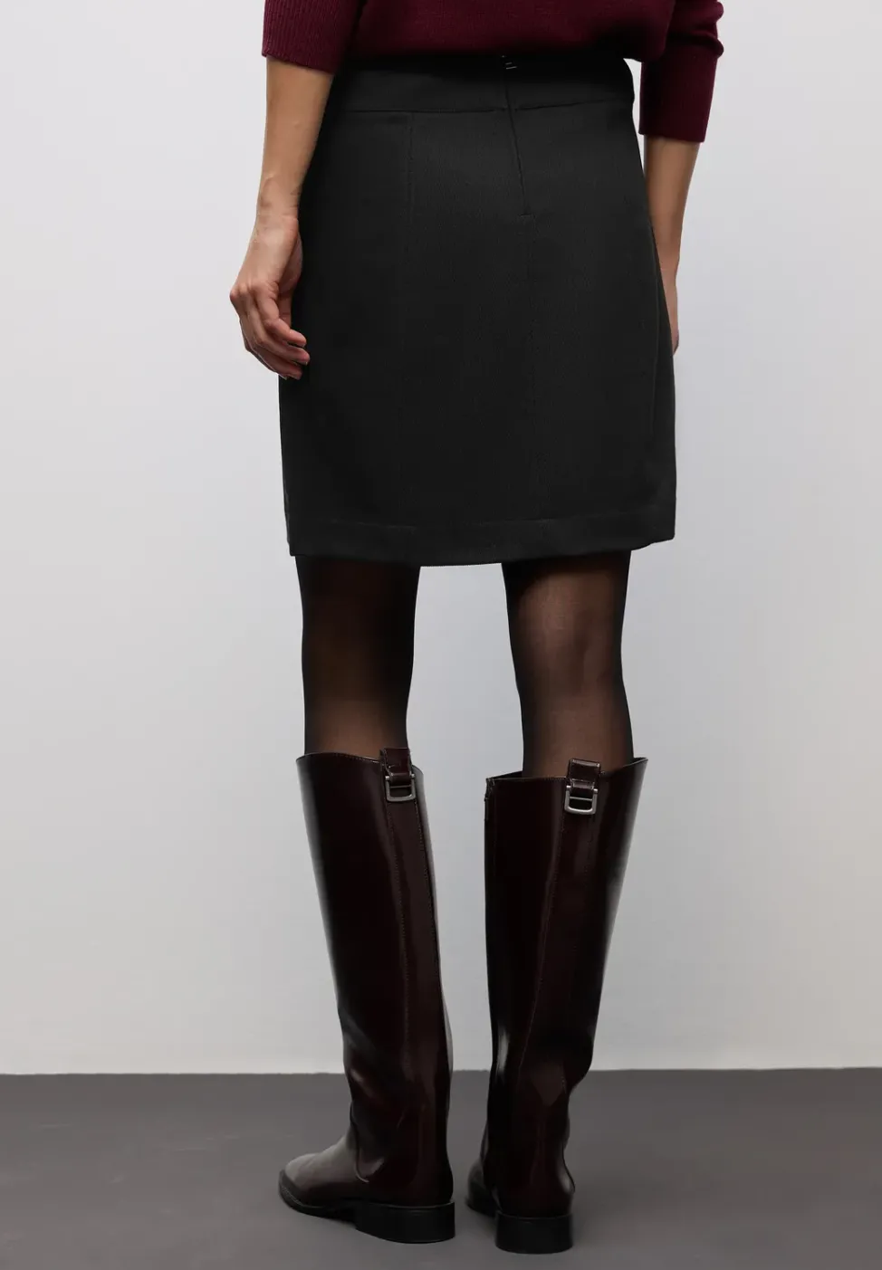 Jupe avec détail de boutons