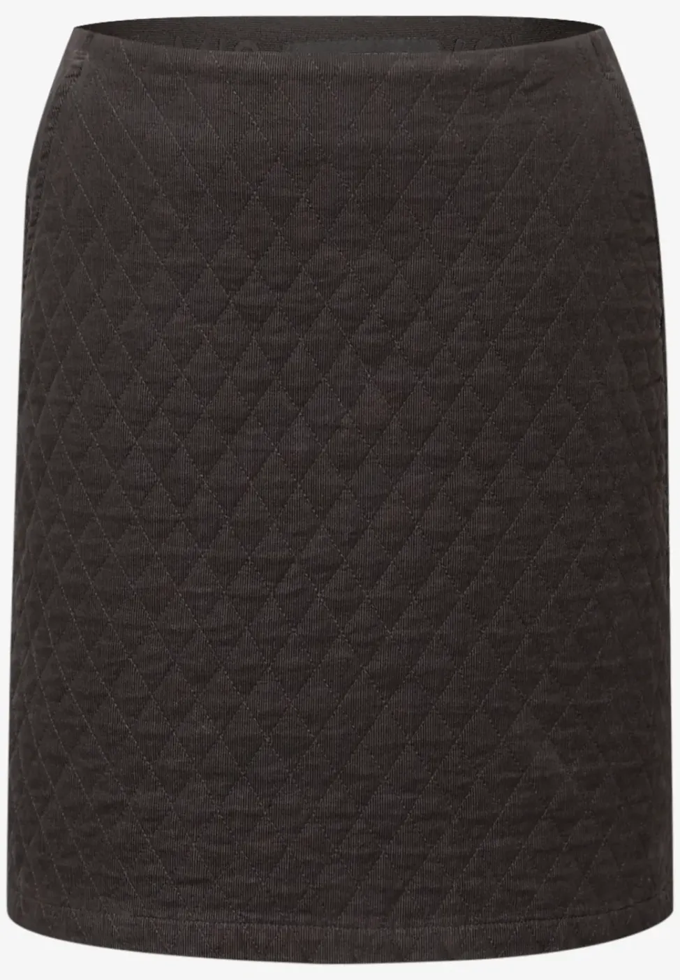 Jupe avec motif piqué