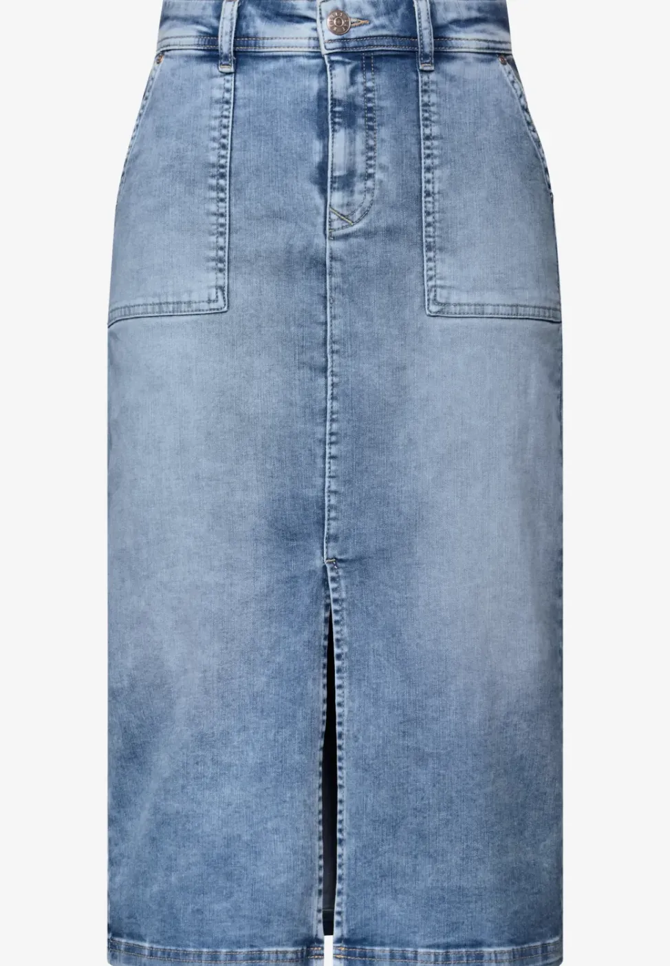Jupe en jean avec fente