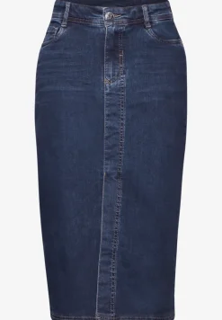 Jupe en jean midi
