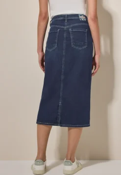 Jupe en jean midi