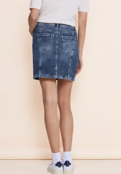 Jupe en jean 5 poches