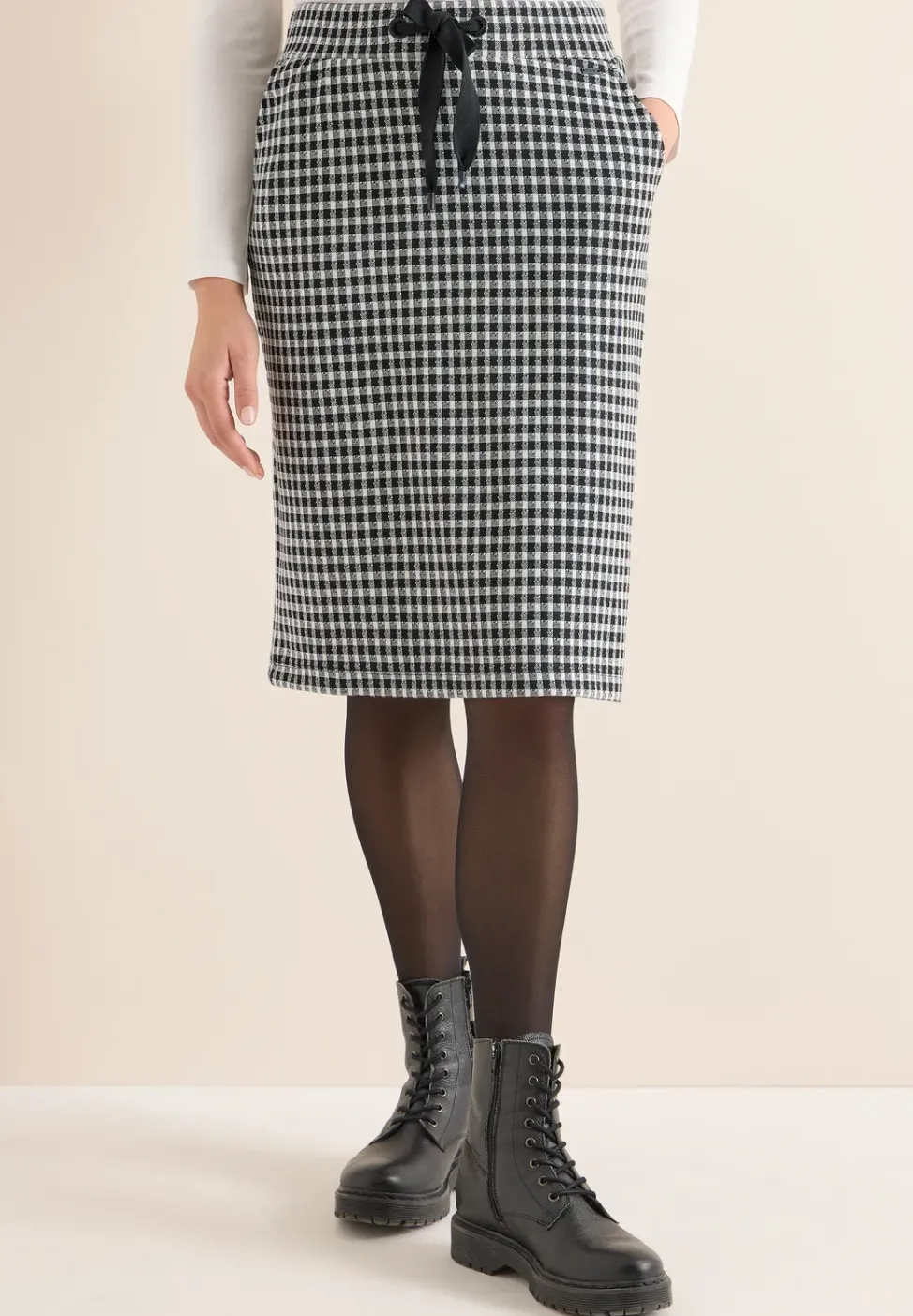 Jupe jacquard