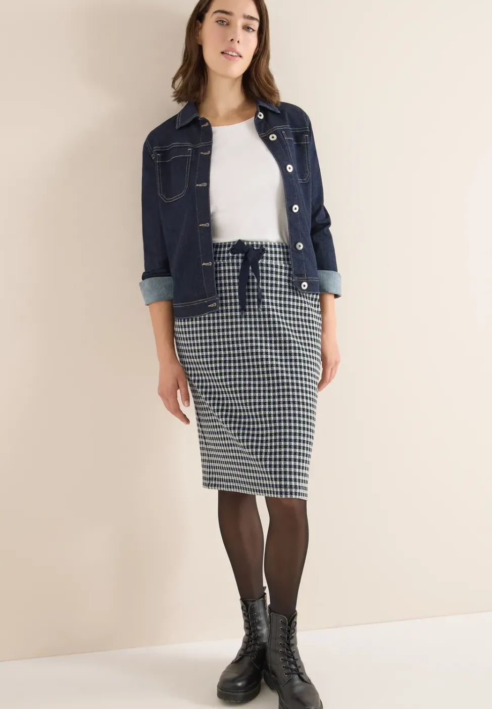 Jupe jacquard