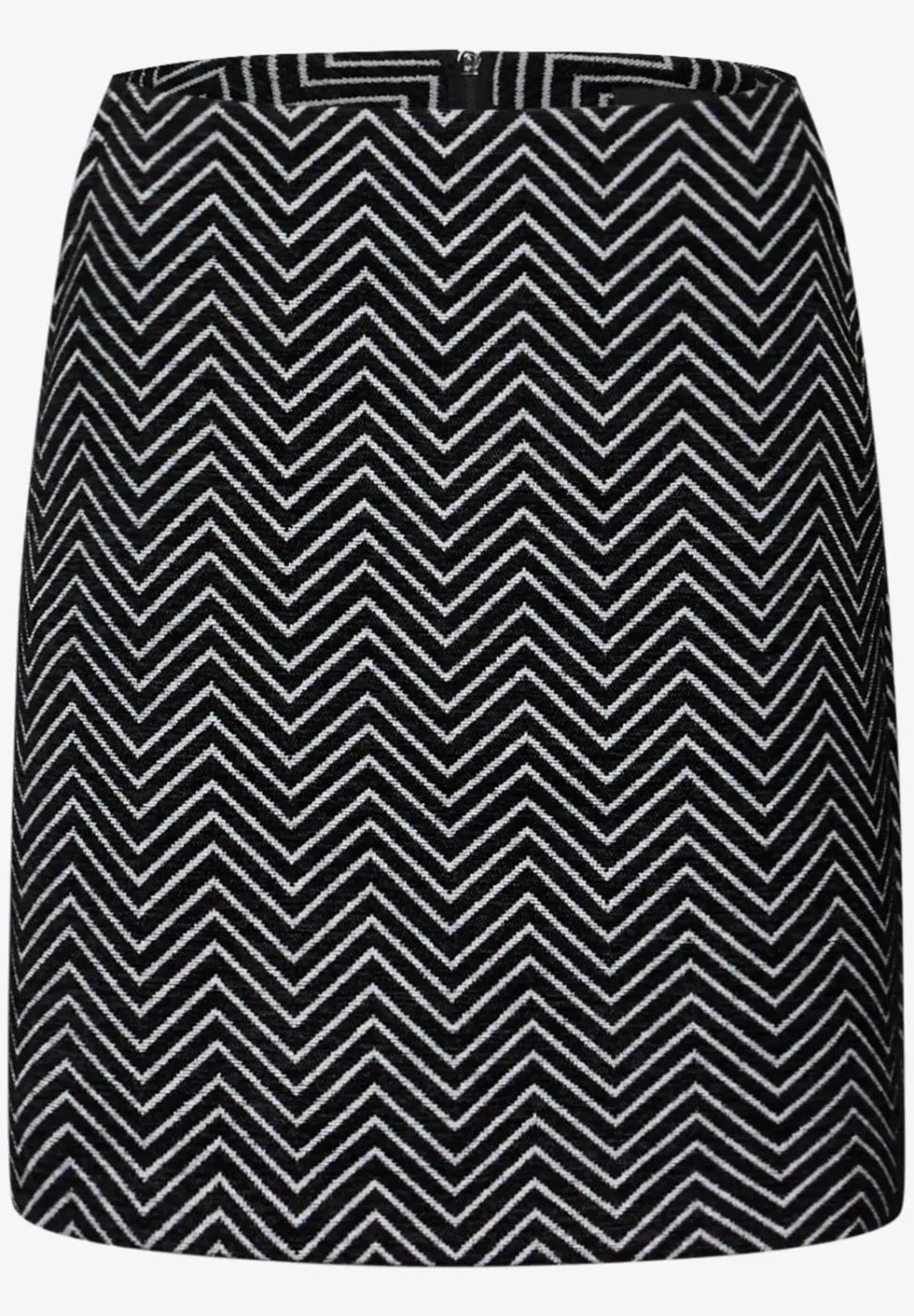 Jupe Jacquard en zigzag