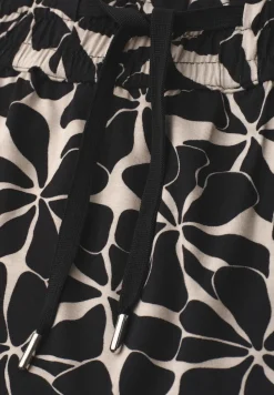 Jupe longueur genou avec taille élastique et imprimé