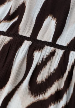 Jupe maxi en mousseline imprimée