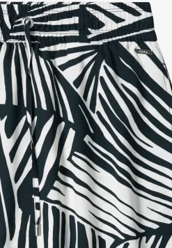 Jupe midi avec motif graphique