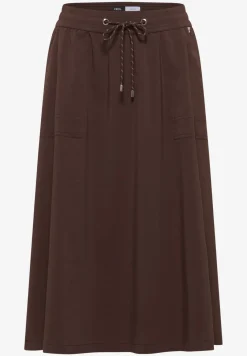 Jupe midi stretch