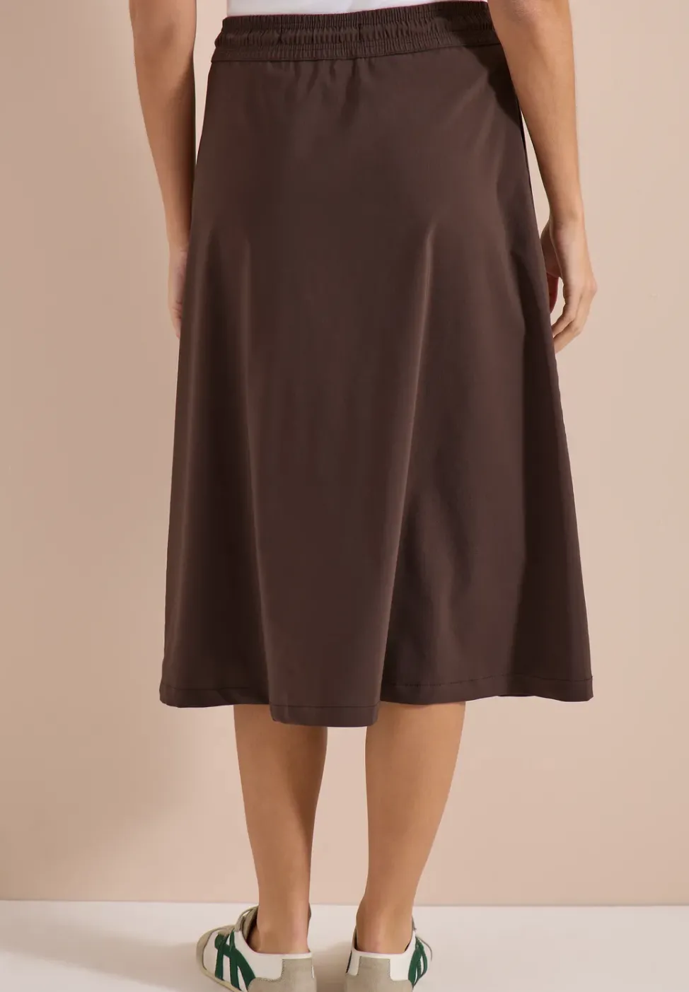 Jupe midi stretch