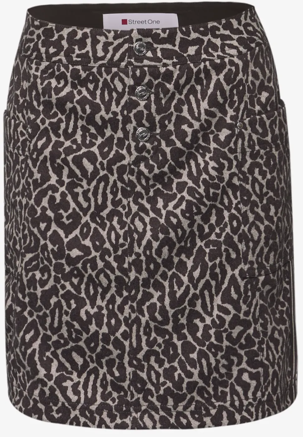 Jupe à motif léopard