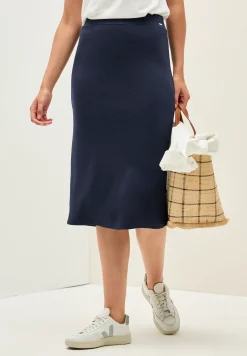 Jupe tube au look tricot