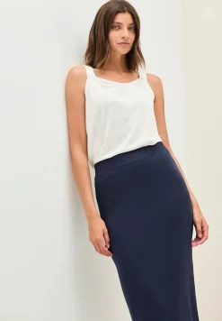 Jupe tube au look tricot