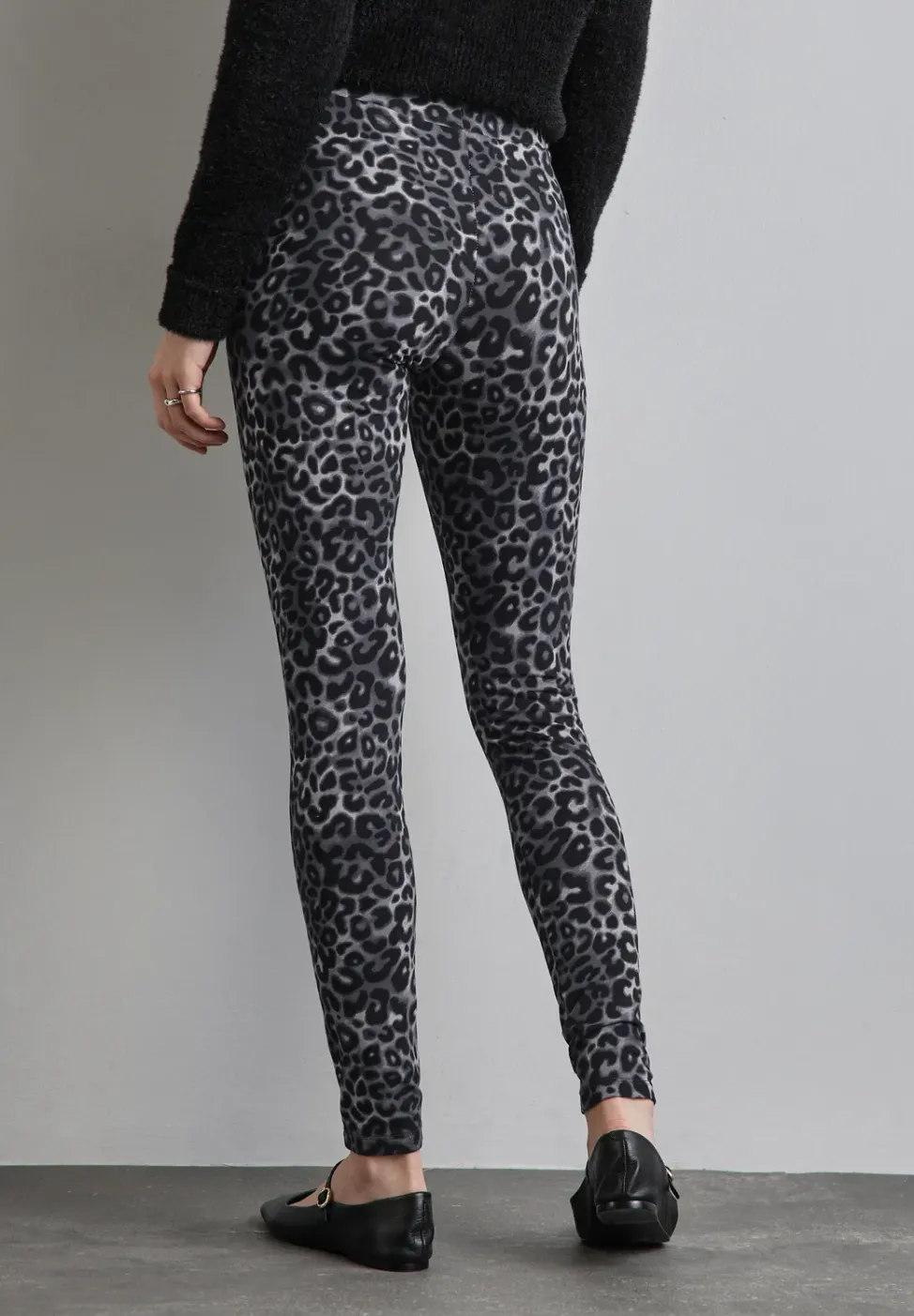 Leggings avec imprimé léopard