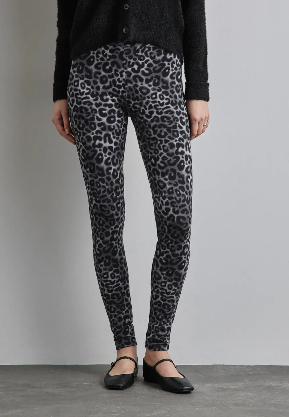 Leggings avec imprimé léopard