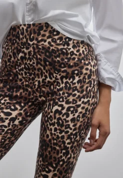Leggings avec motif léopard
