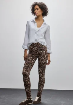 Leggings avec motif léopard