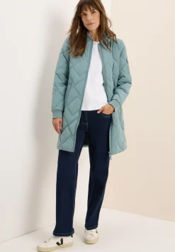 Long blouson matelassé