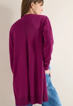 Long cardigan basique
