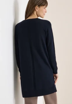 Long cardigan basique