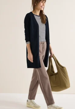 Long cardigan basique