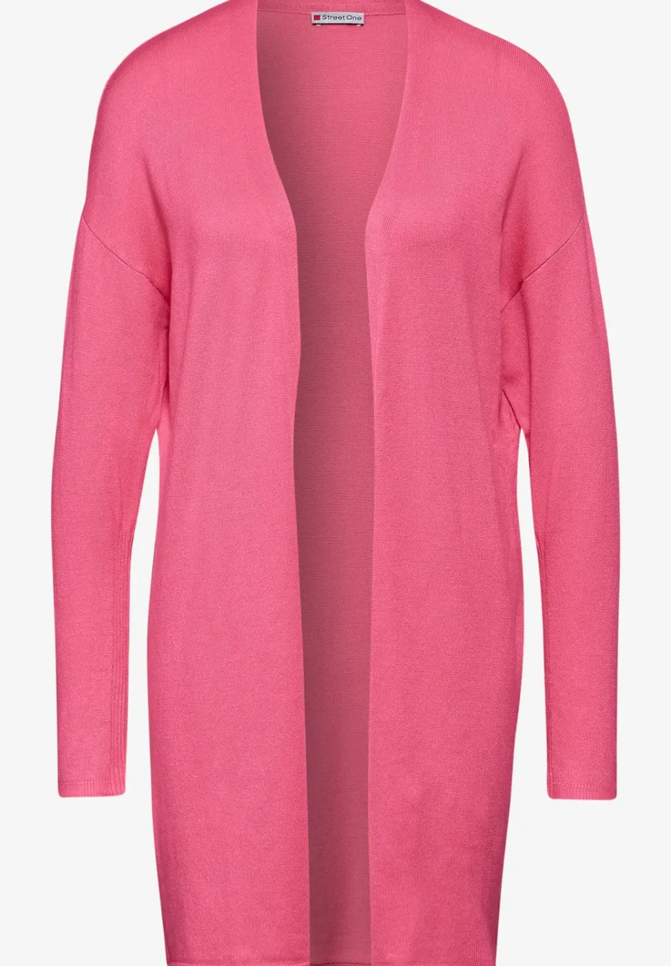 Long cardigan en maille fine