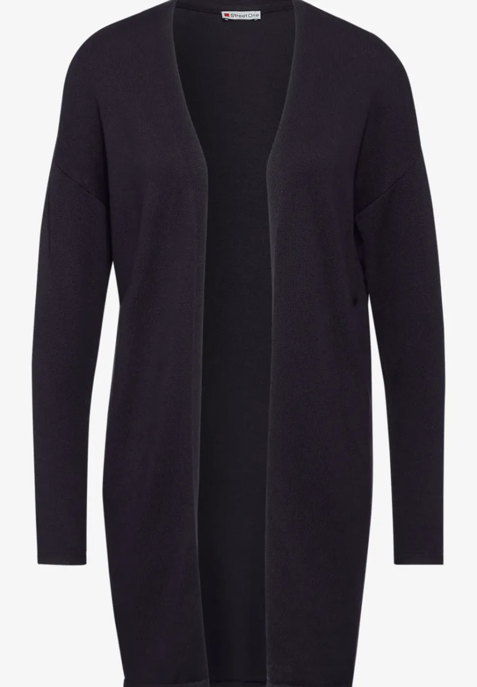 Long cardigan en maille fine