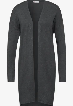 Long cardigan en maille fine