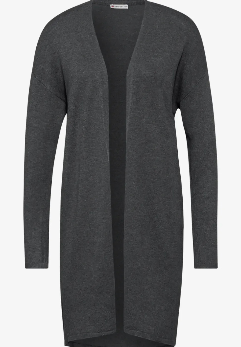 Long cardigan en maille fine